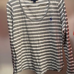 Ralph Lauren long sleeve top size large.